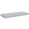 vidaXL Floating Wall Shelf Concrete Grey 60x23.5x3.8 cm MDF