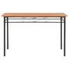 vidaXL Dining Table Brown 120x70x75 cm MDF