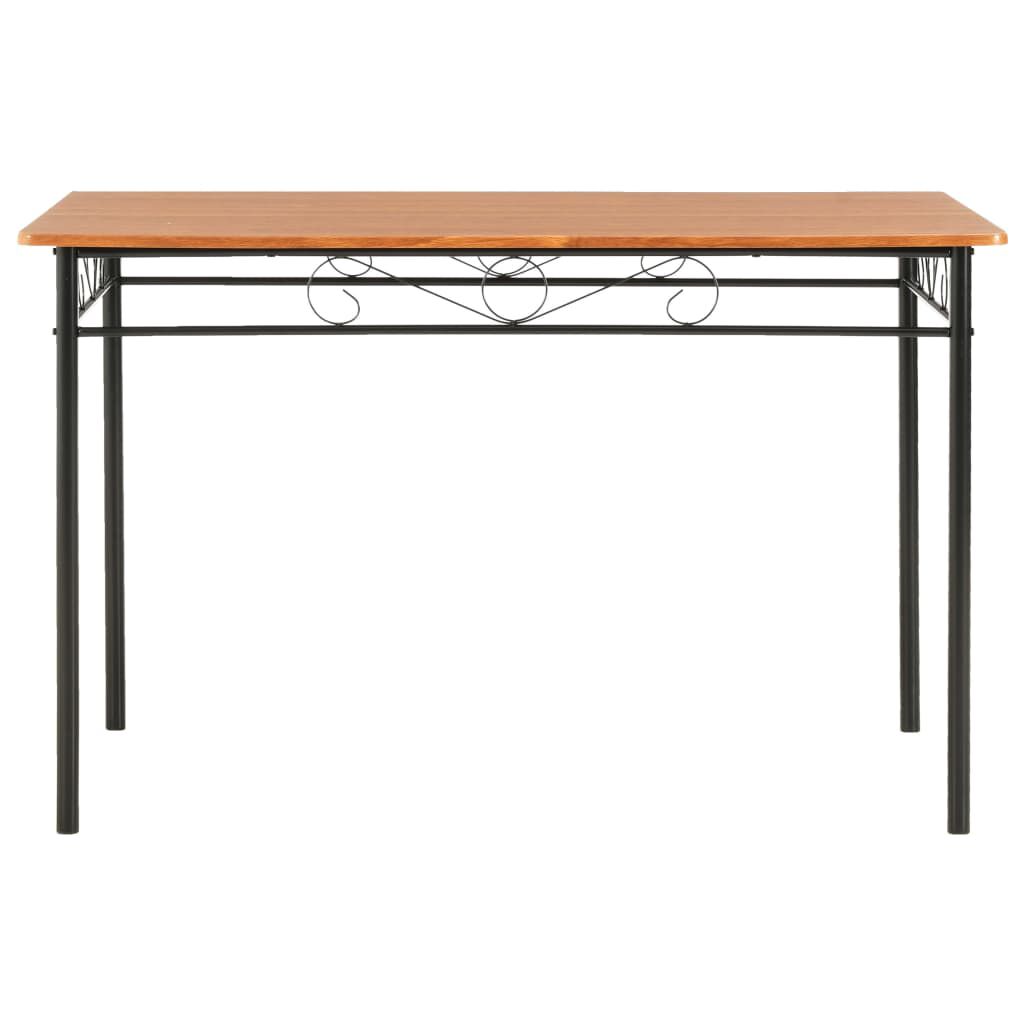 vidaXL Dining Table Brown 120x70x75 cm MDF
