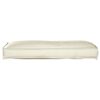 vidaXL Cushion Cream 120 x 40 x 12 cm Oxford Fabric