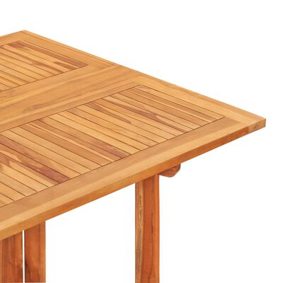 vidaXL Folding Butterfly Garden Table 150x90x75 cm Solid Teak Wood