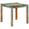 vidaXL Dining Table 82x80x76 cm Solid Reclaimed Wood