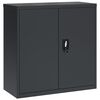 vidaXL File Cabinet Anthracite 90x40x90 cm Steel
