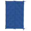 vidaXL Garden Bench Cushion Blue 150x(50+50)x7cm Oxford Fabric