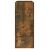 vidaXL Book Cabinet/Room Divider Smoked Oak 80x30x72 cm