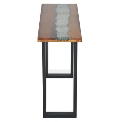 vidaXL Console Table Teak 100x35x75 cm