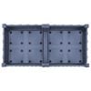 vidaXL Raised Bed 80x40x23 cm Polypropylene