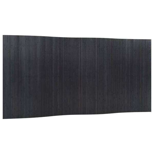vidaXL Room Divider Grey 165x400 cm Bamboo