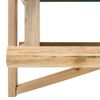 vidaXL Bird Feeder Solid Wood 35x29.5x21 cm