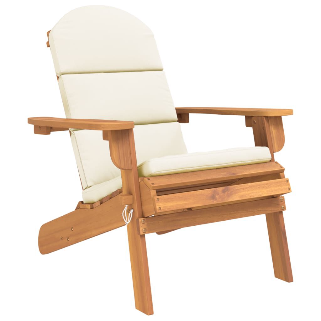vidaXL 4 Piece Adirondack Garden Lounge Set Solid Wood Acacia