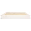 vidaXL Dog Bed White 101.5x74x9 cm Solid Wood Pine