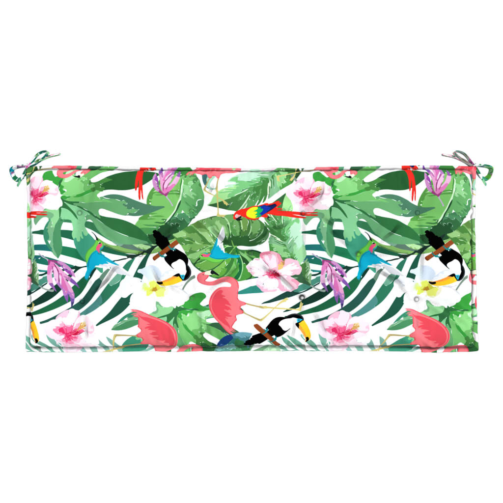 vidaXL Garden Bench Cushion Multicolour 120x50x7 cm Fabric