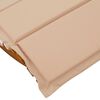 vidaXL Sun Lounger 2 pcs Brown 60 x 154 x 74cm Solid Acacia wood