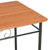 vidaXL Dining Table Brown 120x70x75 cm MDF