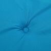 vidaXL Highback Chair Cushions 2 pcs Light Blue Oxford Fabric
