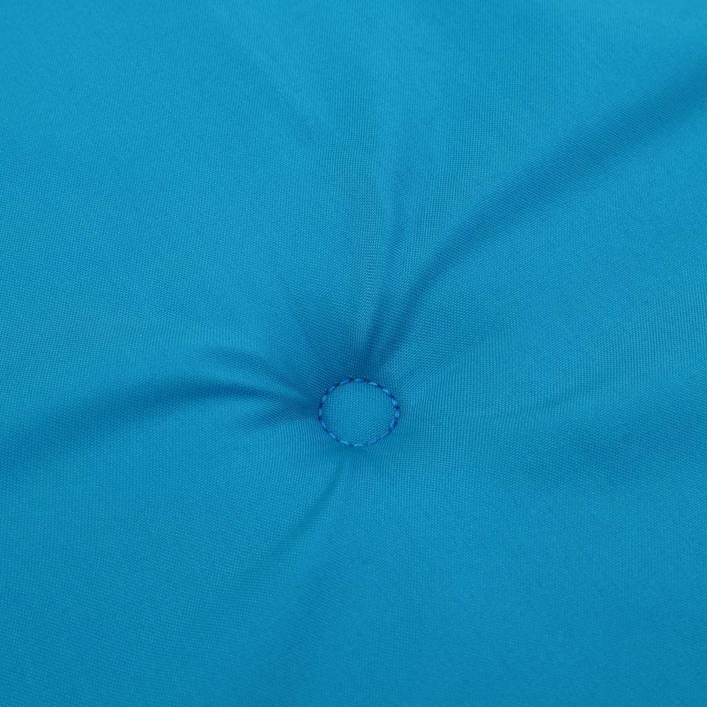 vidaXL Highback Chair Cushions 2 pcs Light Blue Oxford Fabric