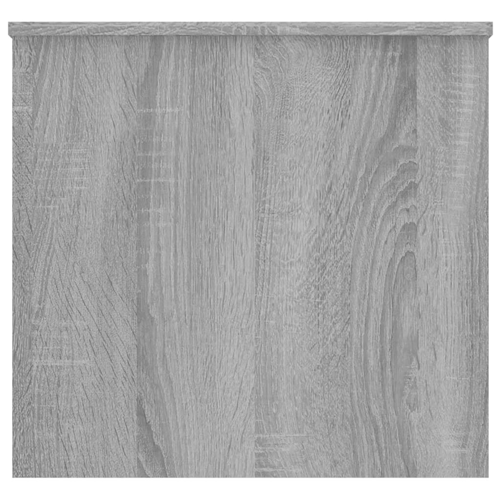 vidaXL Coffee Table Grey Sonoma 102x55.5x52.5 cm Engineered Wood
