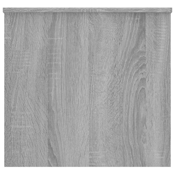 vidaXL Coffee Table Grey Sonoma 102x55.5x52.5 cm Engineered Wood