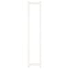 vidaXL Towel Rack White 23x18x110 cm Solid Wood Pine