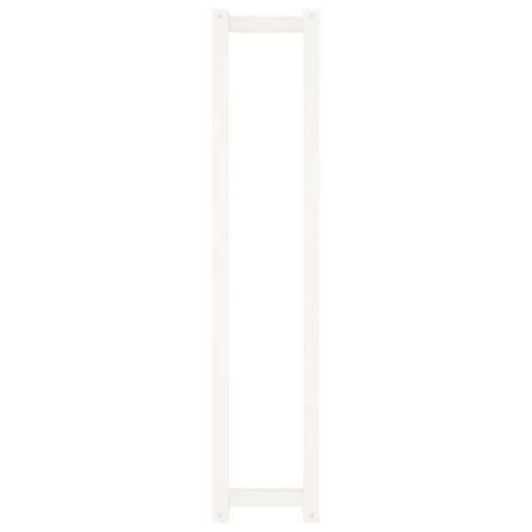 vidaXL Towel Rack White 23x18x110 cm Solid Wood Pine