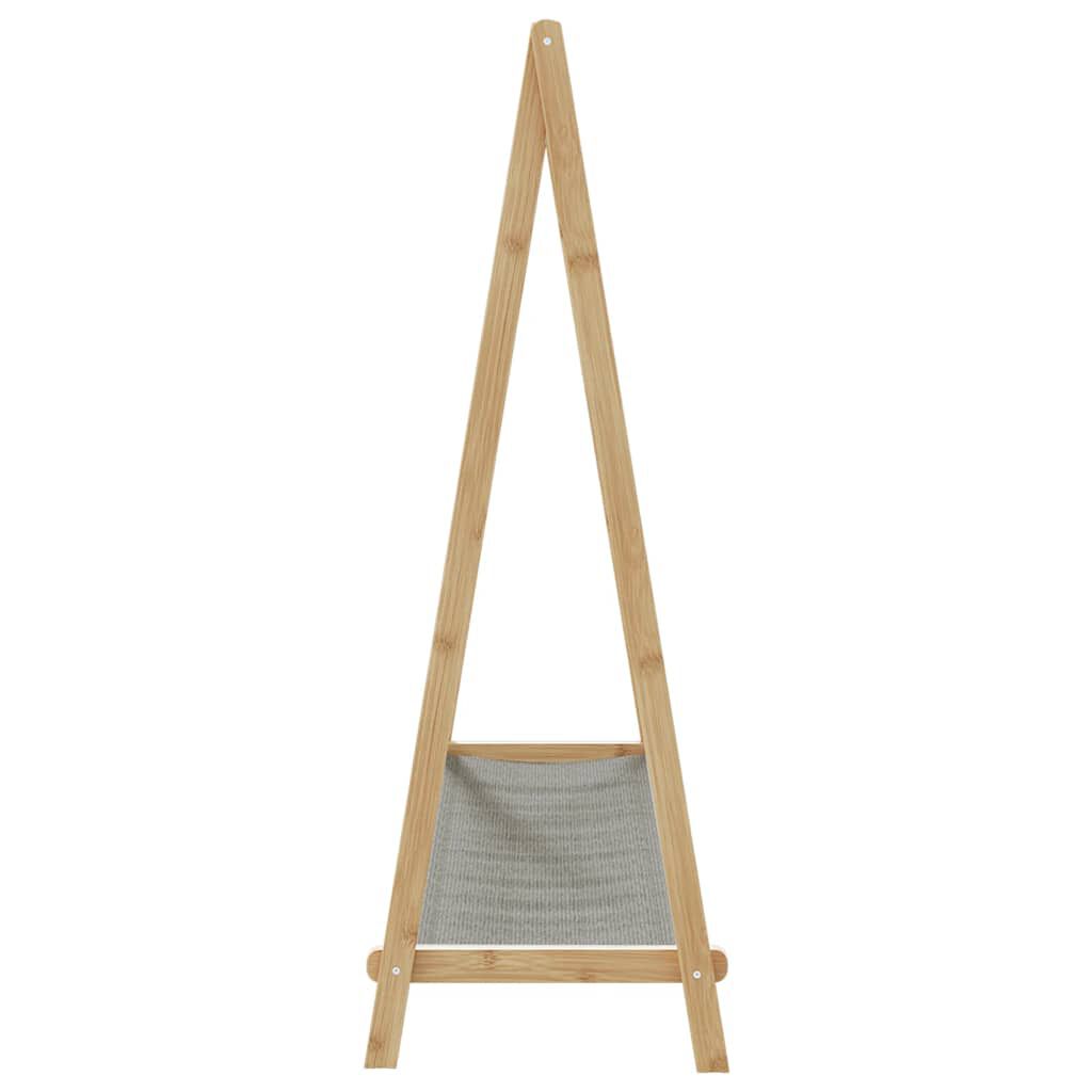 vidaXL Clothes Rack with Shelves 106x34x102 cm Bamboo