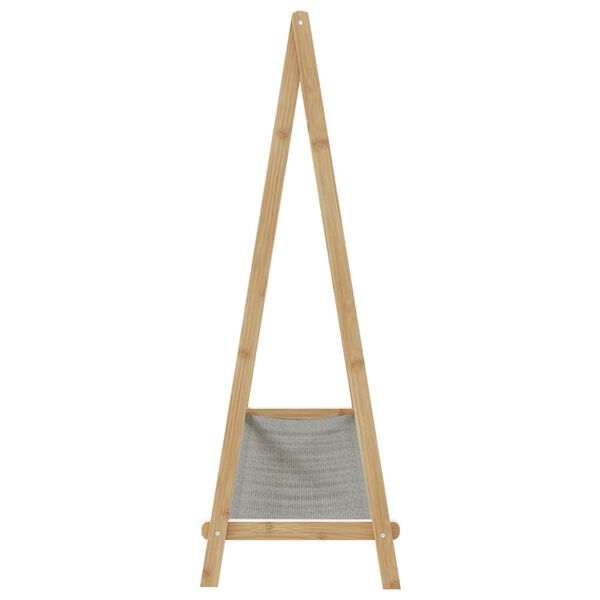 vidaXL Clothes Rack with Shelves 106x34x102 cm Bamboo