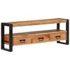 vidaXL TV Cabinet 120x30x45 cm Solid Wood Acacia