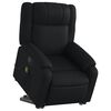 vidaXL Stand up Massage Recliner Chair Black Faux Leather
