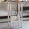 vidaXL Kitchen Work Table 55x30x85 cm Stainless Steel