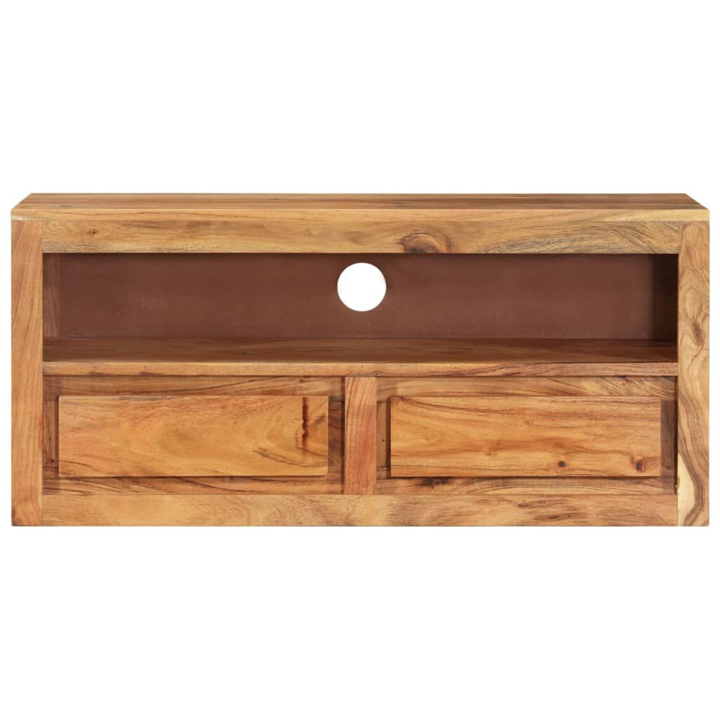 vidaXL TV Cabinets 2 pcs 88x30x40 cm Solid Wood Acacia