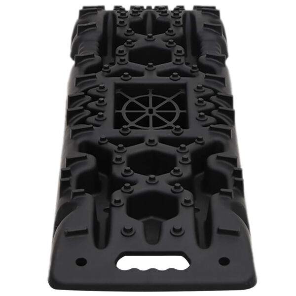 vidaXL Traction Boards 2 pcs Black 107x31x7 cm Nylon