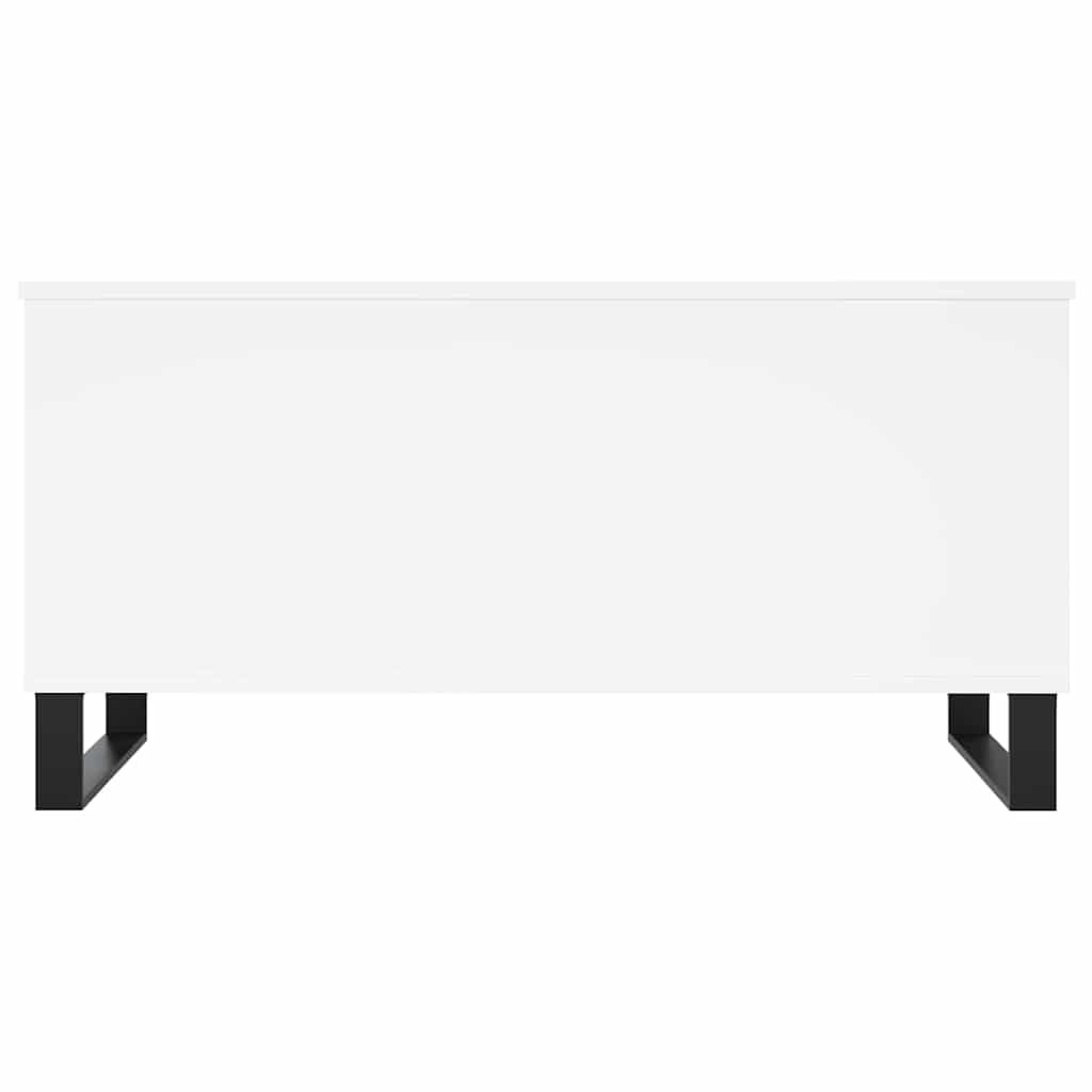 vidaXL Coffee Table White 90x44.5x45 cm Engineered Wood