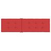vidaXL Deck Chair Cushion Red (75+105)x50x4 cm