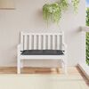 vidaXL Garden Bench Cushion Melange Anthracite 100x50x7 cm Fabric