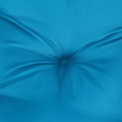 vidaXL Chair Cushions 2 pcs Light Blue 40x40x7 cm Oxford Fabric