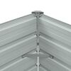 vidaXL Garden Raised Bed Galvanised Steel 100x40x45 cm Green