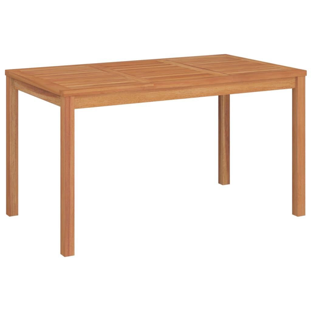 vidaXL 4 Piece Garden Dining Set Solid Wood Teak