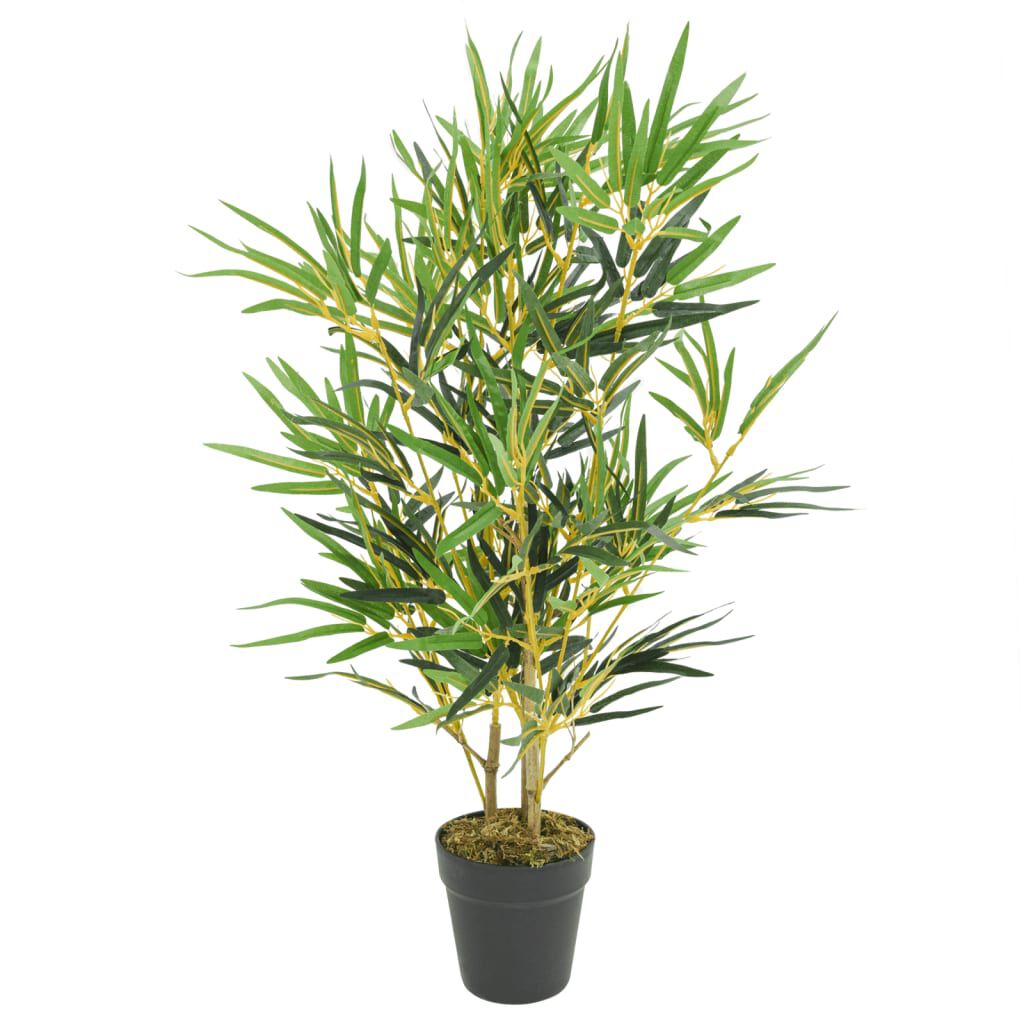 vidaXL Artificial Bamboo Tree 368 Leaves 80 cm Green