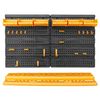 vidaXL Tool Wall 646x385 mm 26 Tool Holders PP