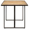 vidaXL Dining Table 180 cm Rough Mango Wood