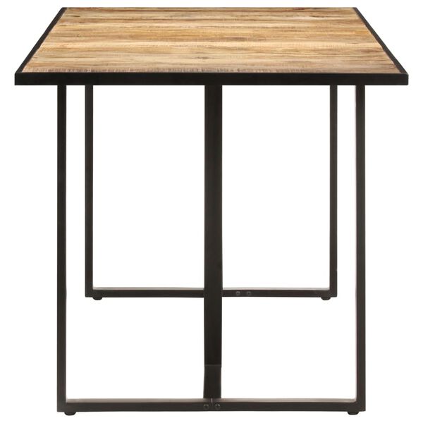 vidaXL Dining Table 180 cm Rough Mango Wood
