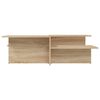 vidaXL Coffee Tables 2 pcs Sonoma Oak Engineered Wood