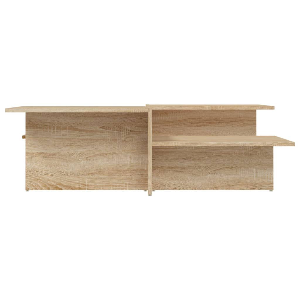 vidaXL Coffee Tables 2 pcs Sonoma Oak Engineered Wood