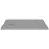 vidaXL Shower Base Tray SMC Grey 100x80 cm