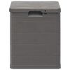 vidaXL Garden Storage Box 90 L Brown