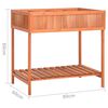 vidaXL Herb Planter 80x60x80 cm Solid Firwood