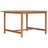 vidaXL Dining Table | Teak Brown | Solid Teak Wood | Large | Durable