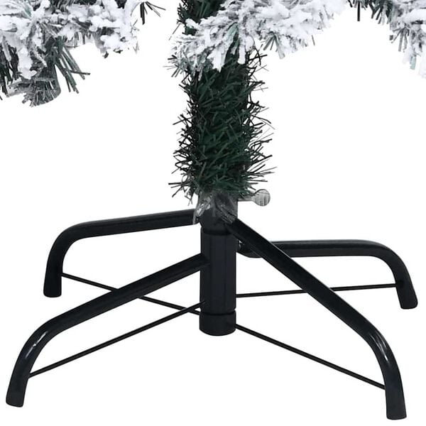 vidaXL Artificial Pre-lit Christmas Tree with Ball Set Green 120 cm