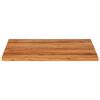 vidaXL Table Top 70x70x3.8 cm Square Solid Wood Acacia