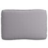 vidaXL Cushion Grey 120 x 80 x 12 cm Oxford Fabric